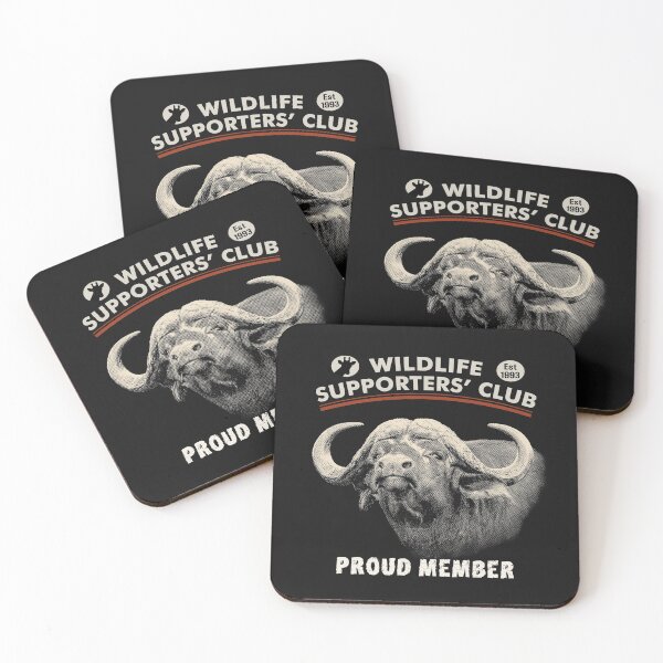 Item preview, African Buffalo Bull Close-up for Wildlife Supporters designed and sold by Scotch Macaskill.