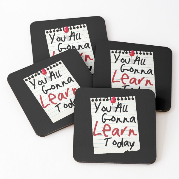 Item preview, You All Gonna Learn Today, Post it white notes designed and sold by KittySSmith.