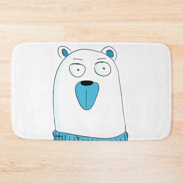 Item preview, Cool Polar Bear - Toon Art designed and sold by AlexSin.