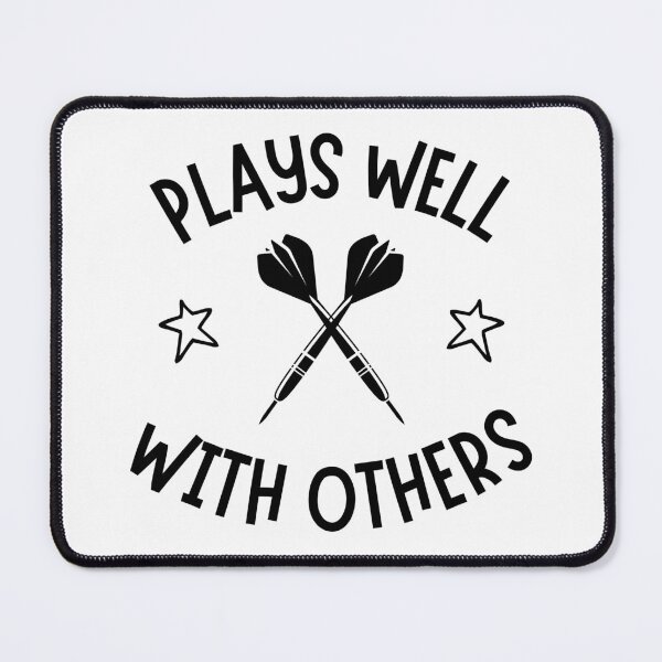 Item preview, Darts: Plays well with others designed and sold by TheGreenGoat.