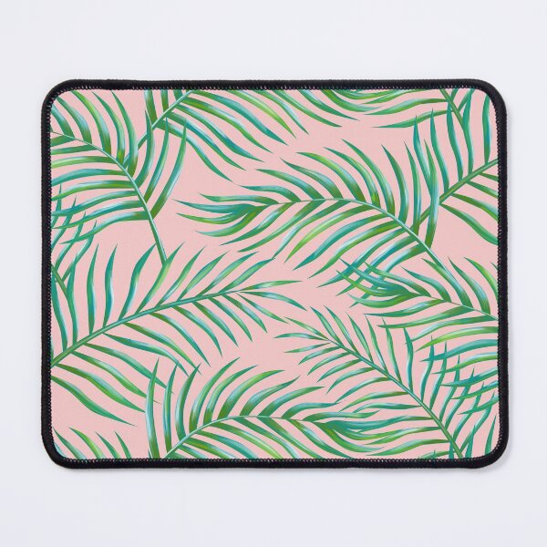 Item preview, Palm Leaves_Bg Rose Quartz designed and sold by miavaldez.