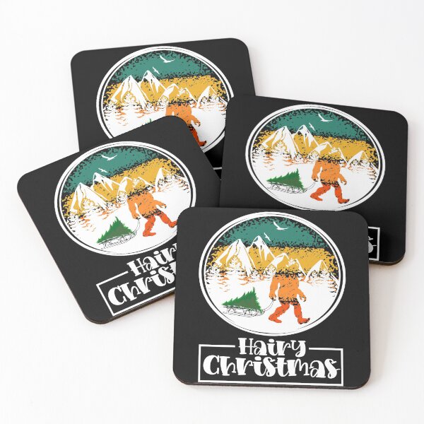 Item preview, Funny Bigfoot Christmas Hairy Christmas Sasquatch Xmas designed and sold by CharJens.