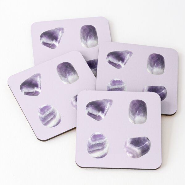 Item preview, Chevron Amethyst / Banded Amethyst Crystal designed and sold by mooneko.