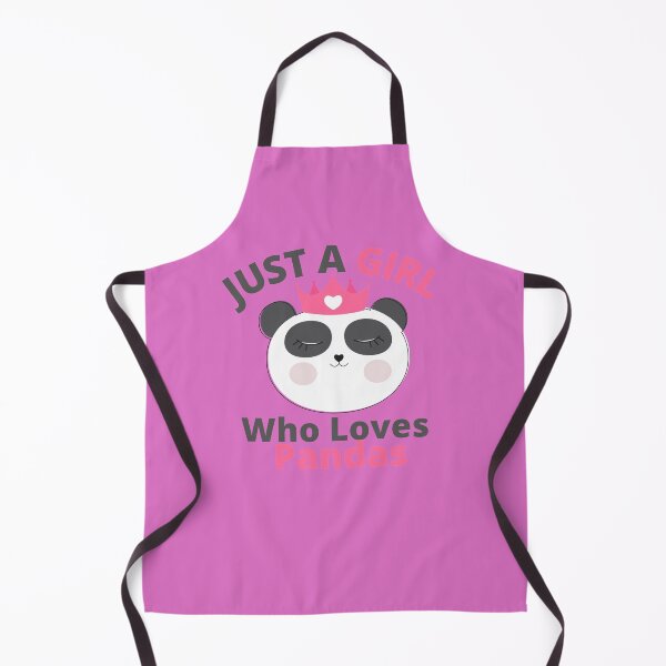 Item preview, Just A girl Who Loves Pandas - Funny and Cute design for panda lovers gift idea for girls designed and sold by Timshop1.
