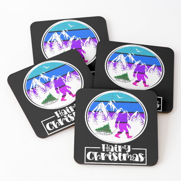Item preview, Funny Bigfoot Christmas Hairy Christmas Sasquatch Xmas designed and sold by CharJens.