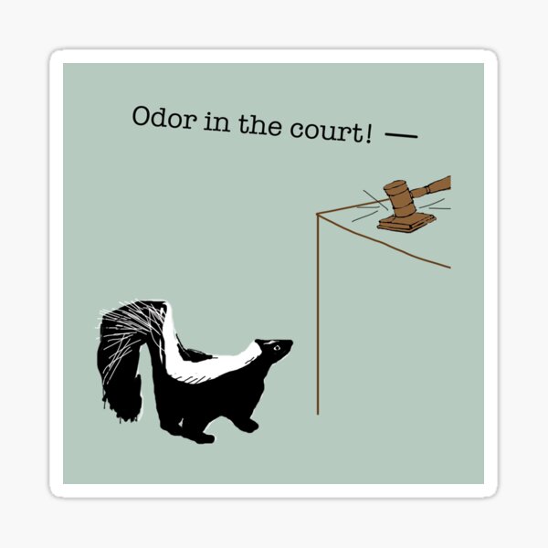 Aperçu de l'œuvre Skunk crée une odeur dans la cour créée et vendue par Amy Hadden.