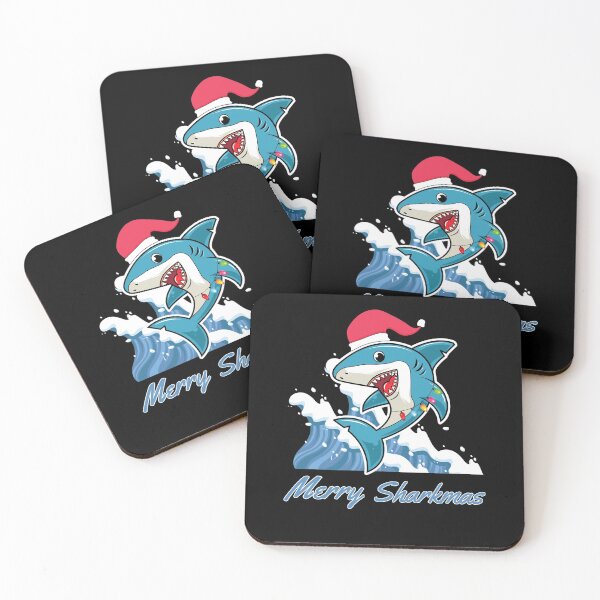 Item preview, Merry Sharkmas Funny Santa Shark Christmas designed and sold by i-longmanshop.