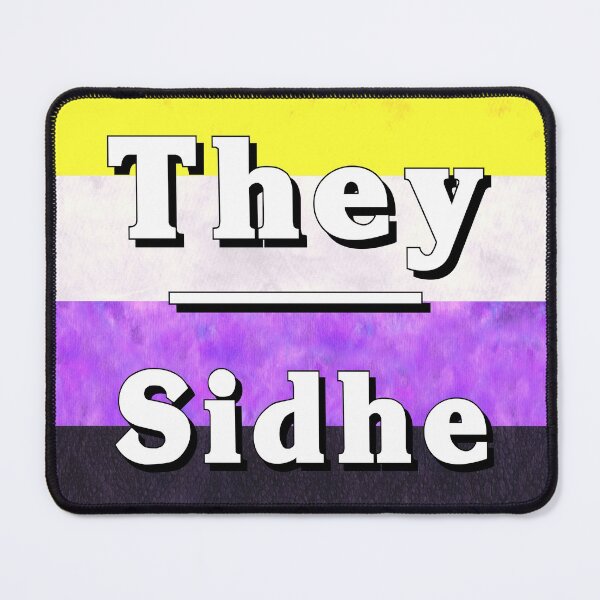 Item preview, They-Sidhe Pronouns: Non-Binary designed and sold by TigerTorreArt.