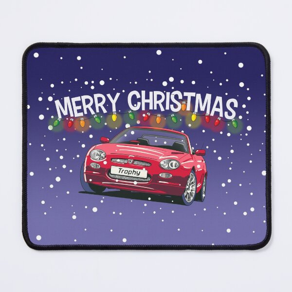 Item preview, Red MGF Trophy Car Christmas Greeting Card designed and sold by Webazoot Industries - Car Art.