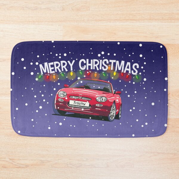 Item preview, Red MGF Trophy Car Christmas Greeting Card designed and sold by Webazoot Industries - Car Art.
