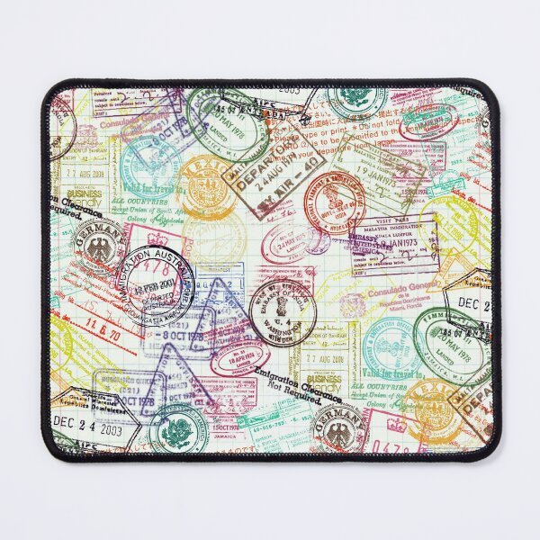 Item preview, Passport Stamps designed and sold by Go Logo Designs.