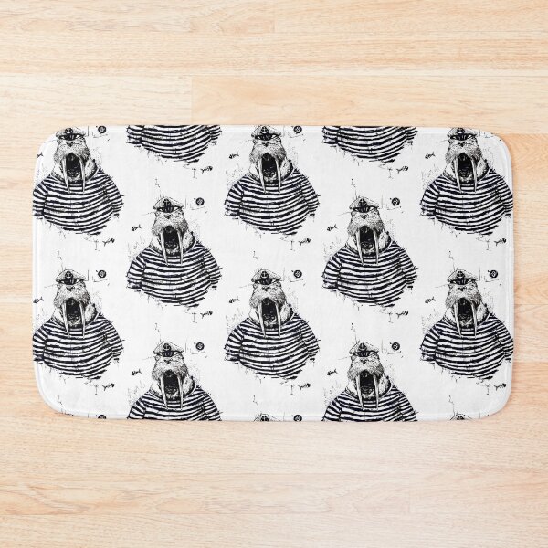Item preview, walrus sailor designed and sold by Niti-Niti.