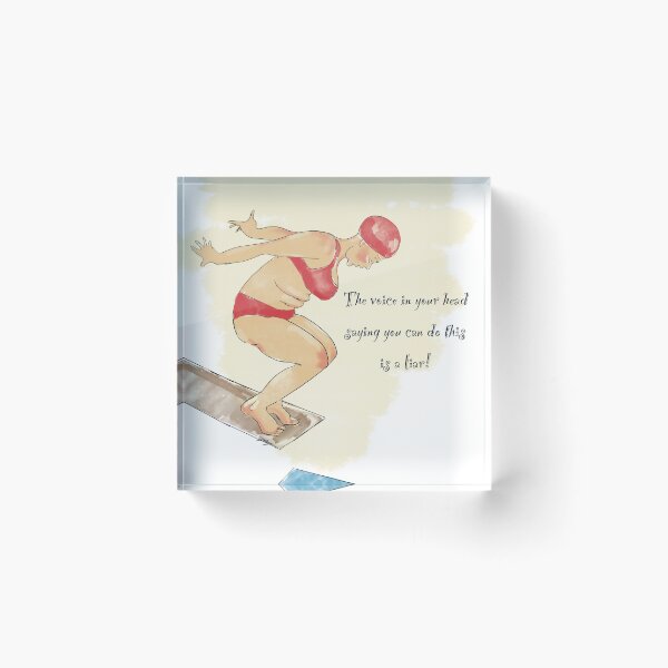 Item preview, Cheeky lady Linda designed and sold by Jan Strange.
