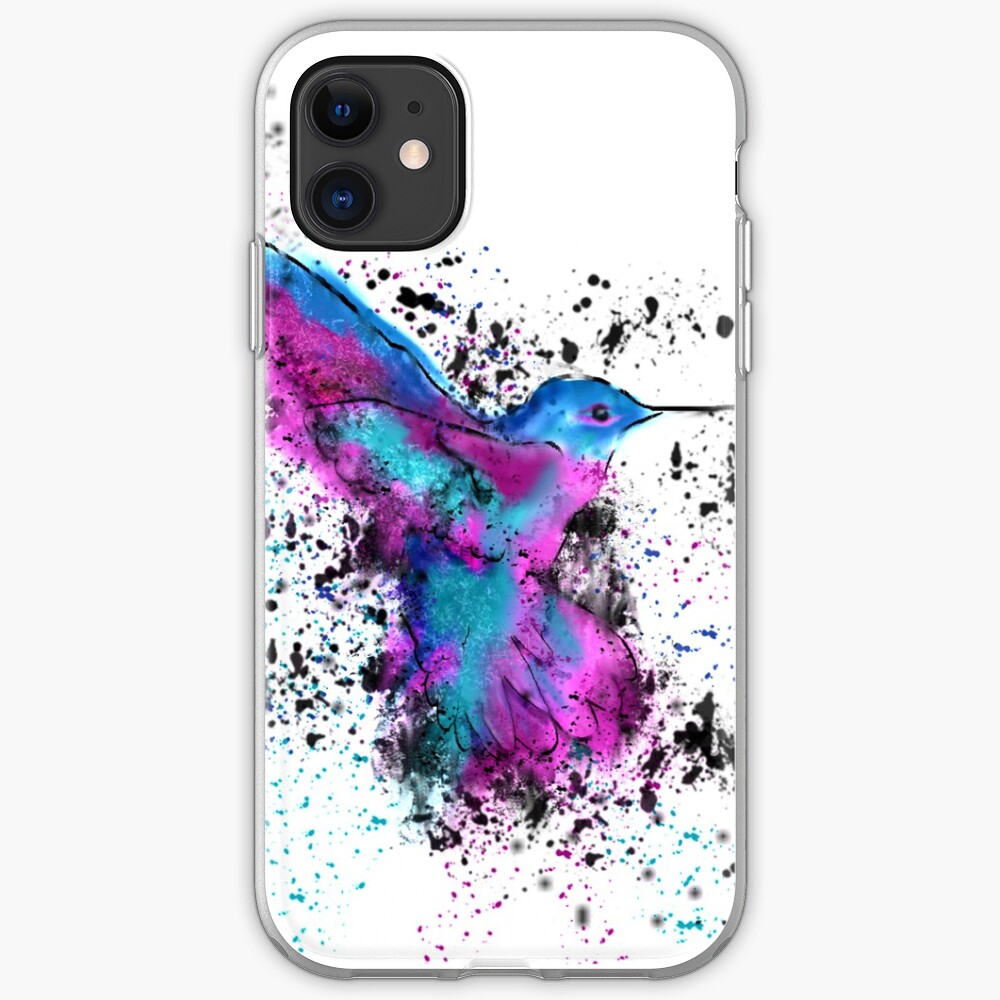 Splash of a Hummingbird iPhone Case & Cover