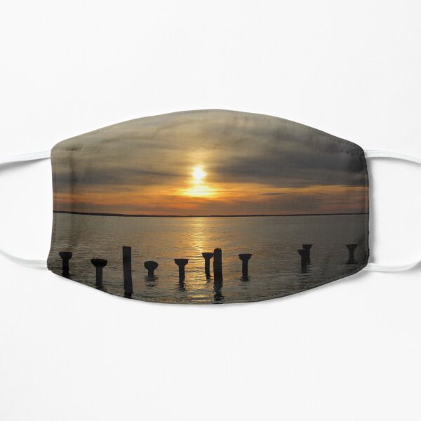 As the sun sets Flat Mask