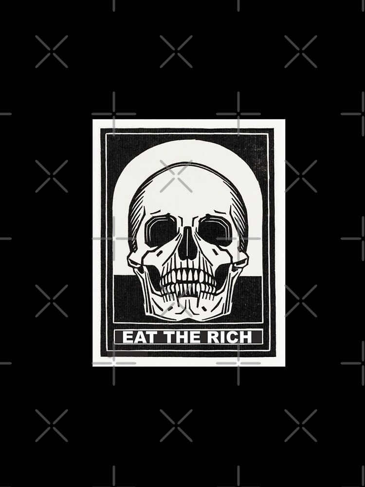 Thumbnail 4 of 4, iPhone Case, EAT THE RICH designed and sold by dusie.