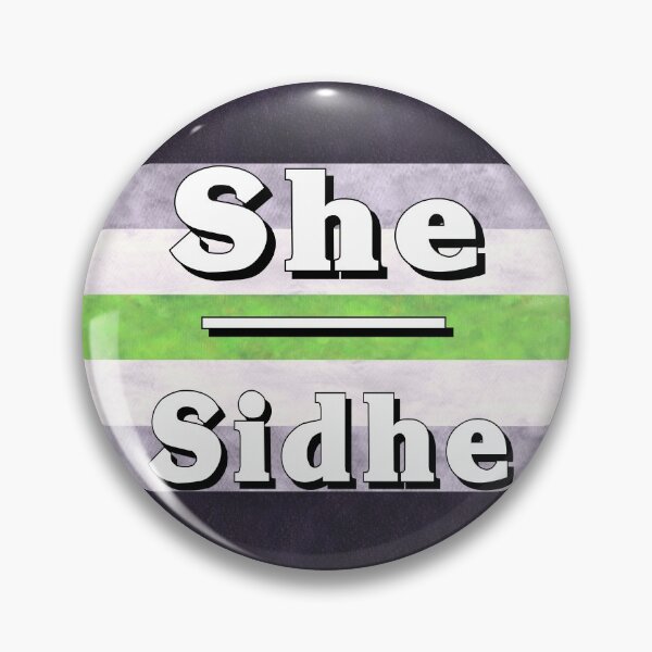 Item preview, She-Sidhe Pronouns: Agender designed and sold by TigerTorreArt.