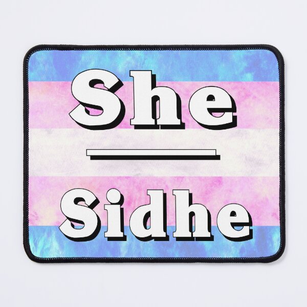 Item preview, She-Sidhe Pronouns: Trans Pride designed and sold by TigerTorreArt.