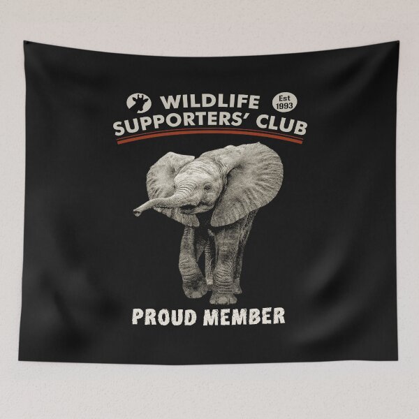 Item preview, Charming Baby Elephant for Wildlife Supporters designed and sold by Scotch Macaskill.