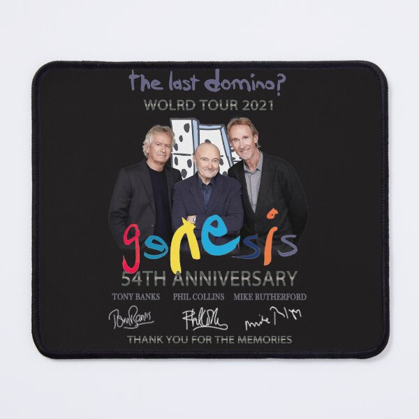 Item preview, The last domino world tour 2021 Genesis 54th anniversary thank you for t-shirt designed and sold by BOYTE11.