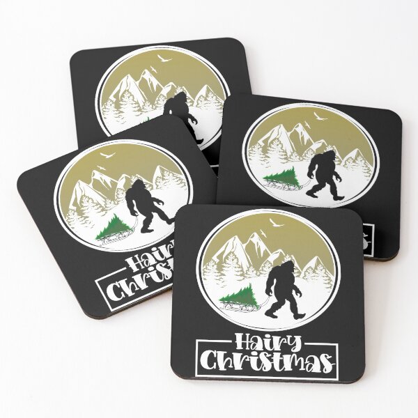 Item preview, Funny Bigfoot Christmas Hairy Christmas Sasquatch Xmas designed and sold by CharJens.