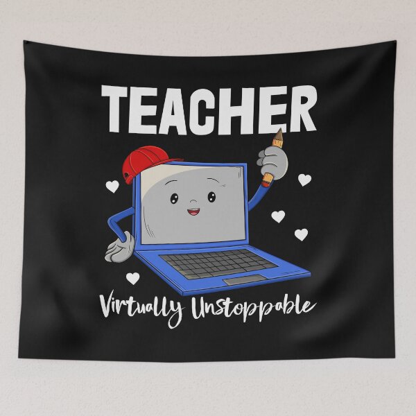 Item preview, Teacher Virtually Unstoppable designed and sold by Bendthetrend.
