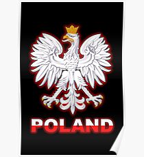 Poland - Polish Coat of Arms - White Eagle Poster