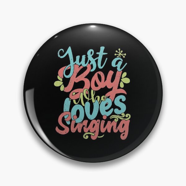 Item preview, Just A Boy Who Loves Singing Gift product designed and sold by theodoros20.