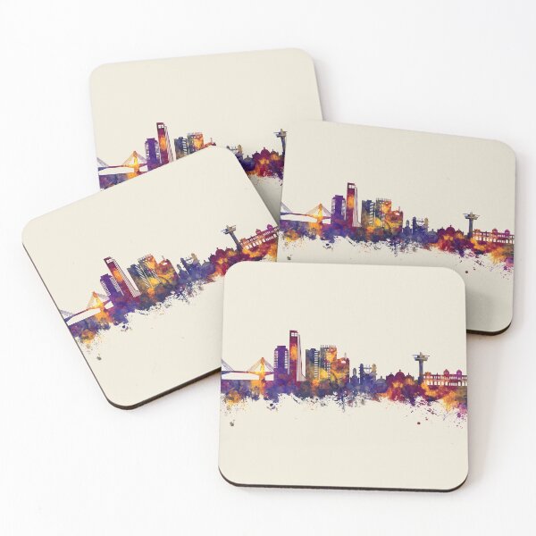 Item preview, Chattogram Bangladesh Skyline designed and sold by ArtPrints.