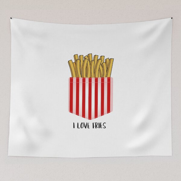 Item preview, I LOVE FRIES designed and sold by JirfHend.