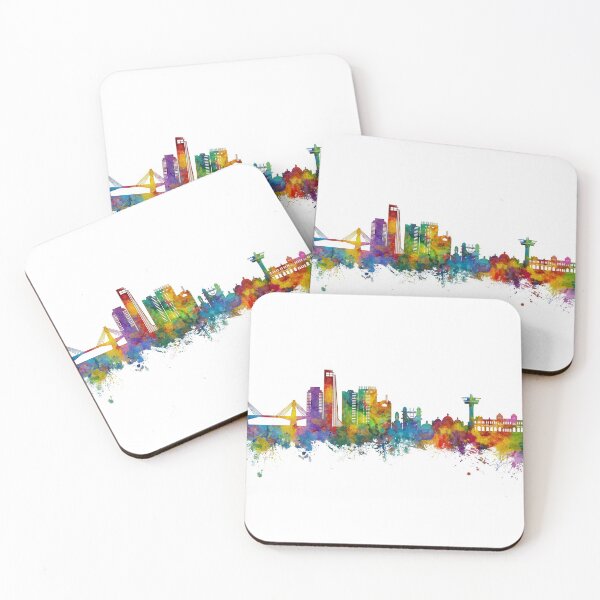 Item preview, Chattogram Bangladesh Skyline designed and sold by ArtPrints.