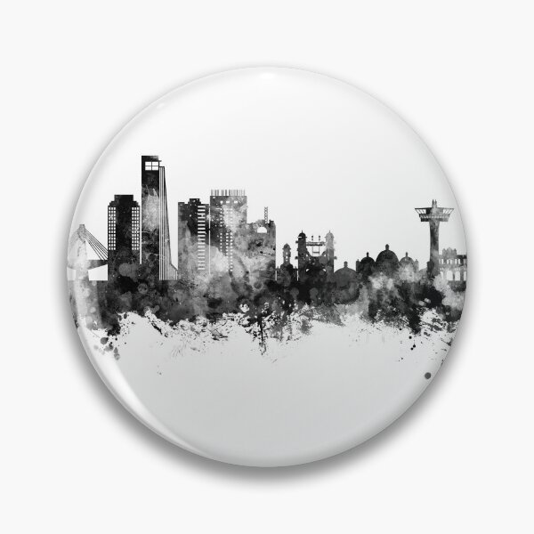Item preview, Chattogram Bangladesh Skyline designed and sold by ArtPrints.