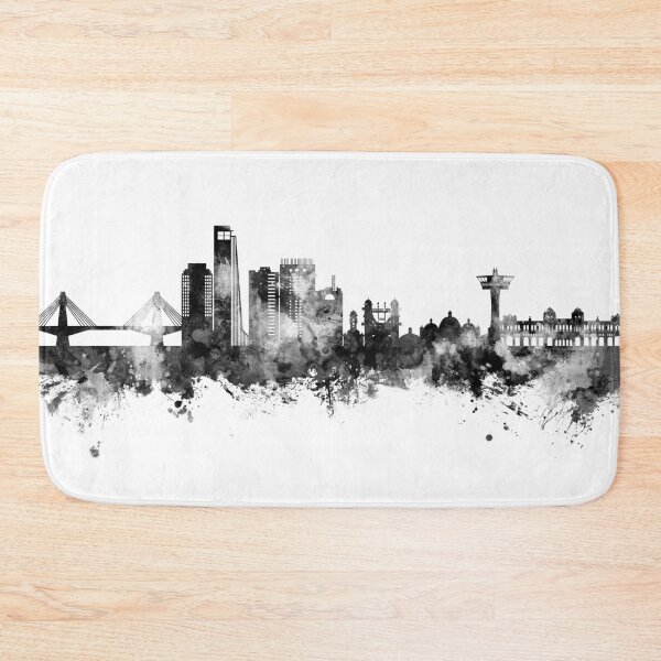 Item preview, Chattogram Bangladesh Skyline designed and sold by ArtPrints.