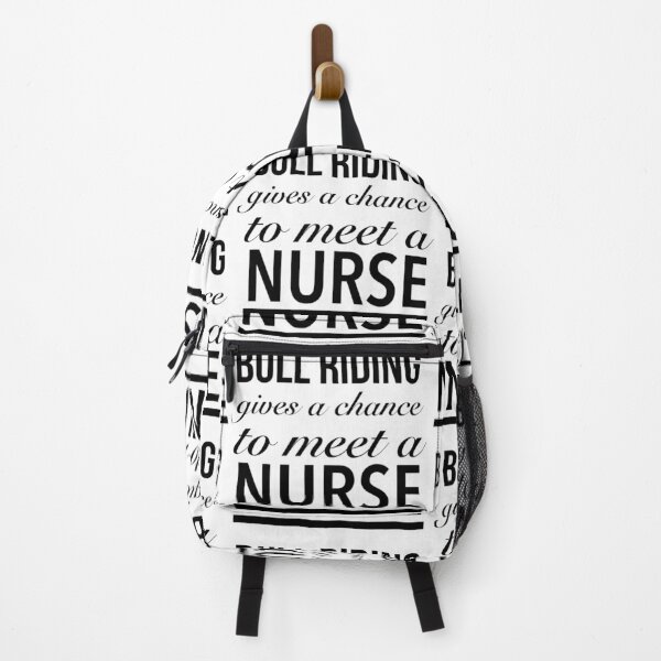 Item preview, Bull Riding Quotes - Bull riding gives a chance to meet a nurse, funny rodeo quotes designed and sold by Delandor.