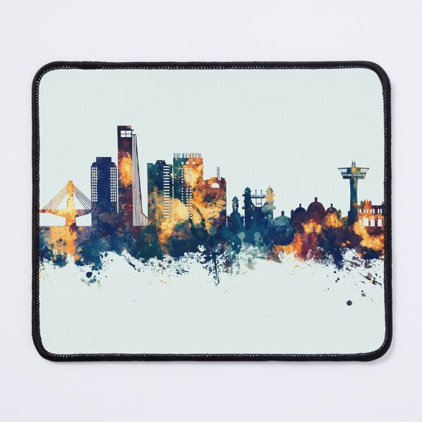 Item preview, Chattogram Bangladesh Skyline designed and sold by ArtPrints.