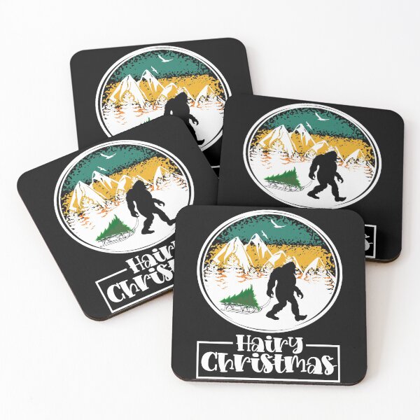Item preview, Funny Bigfoot Christmas Hairy Christmas Sasquatch Xmas designed and sold by CharJens.