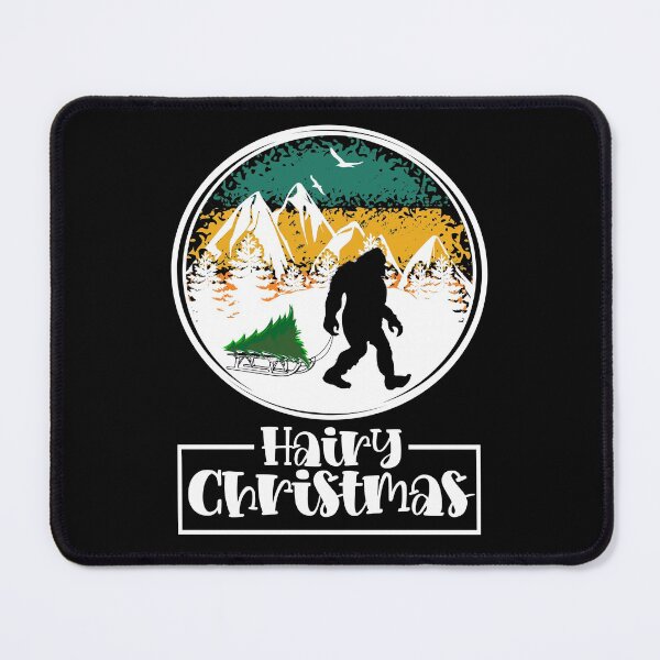 Item preview, Funny Bigfoot Christmas Hairy Christmas Sasquatch Xmas designed and sold by CharJens.