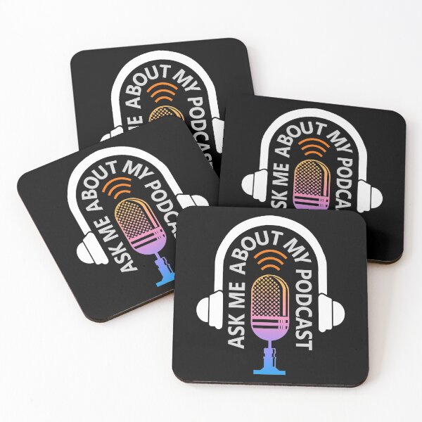Item preview, ASK ME ABOUT MY PODCAST designed and sold by MoSaid.