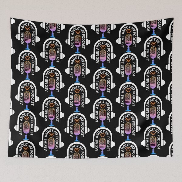 Item preview, ASK ME ABOUT MY PODCAST designed and sold by MoSaid.