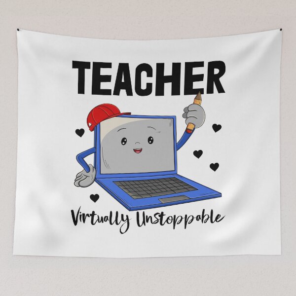 Item preview, Teacher Virtually Unstoppable designed and sold by Bendthetrend.