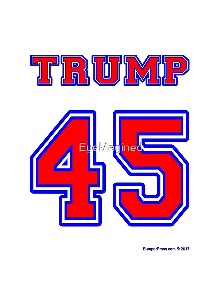 TRUMP 45th President by EyeMagined