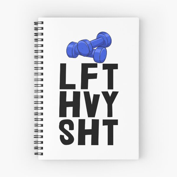 Item preview, LFT HVY SHT Dumbbell designed and sold by Bendthetrend.
