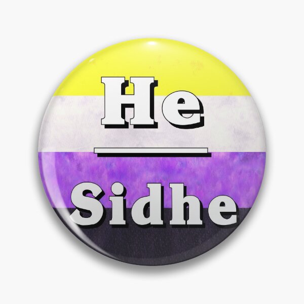 Item preview, He-Sidhe Pronouns: Non-Binary designed and sold by TigerTorreArt.