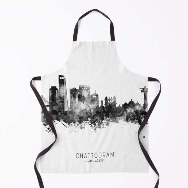 Item preview, Chattogram Bangladesh Skyline designed and sold by ArtPrints.