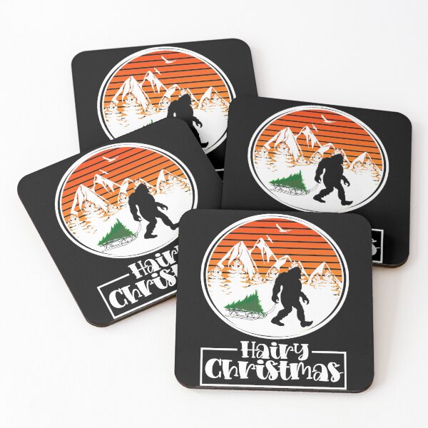 Item preview, Funny Bigfoot Christmas Hairy Christmas Sasquatch Xmas designed and sold by CharJens.