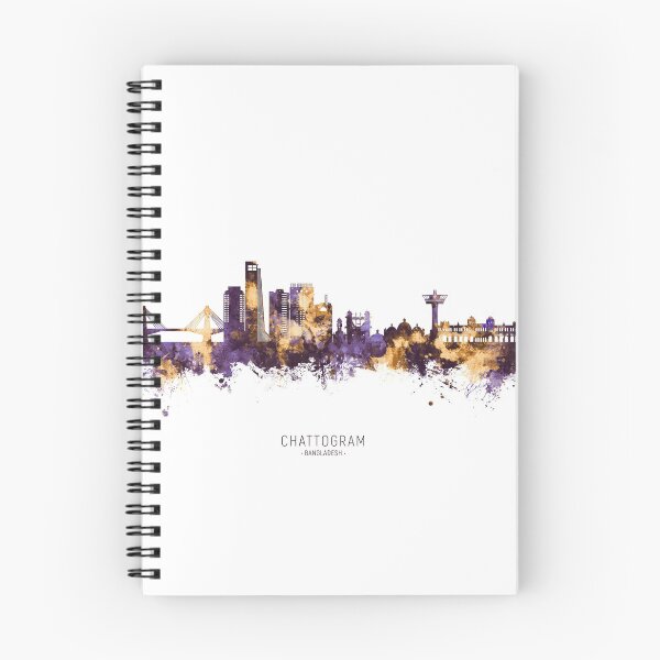 Item preview, Chattogram Bangladesh Skyline designed and sold by ArtPrints.