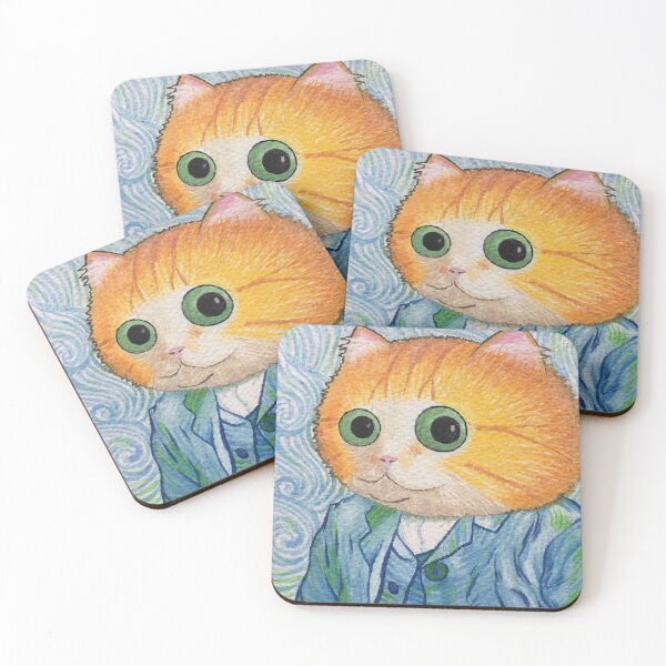 Item preview, Portrait of a Cat V. 2 designed and sold by 3WishStudios.