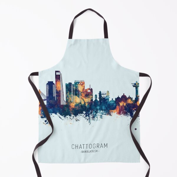 Item preview, Chattogram Bangladesh Skyline designed and sold by ArtPrints.