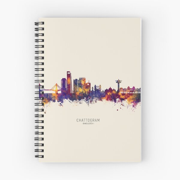 Item preview, Chattogram Bangladesh Skyline designed and sold by ArtPrints.