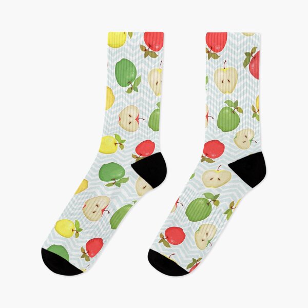 Item preview, Seamless pattern with colorful apples designed and sold by DarianaArt.